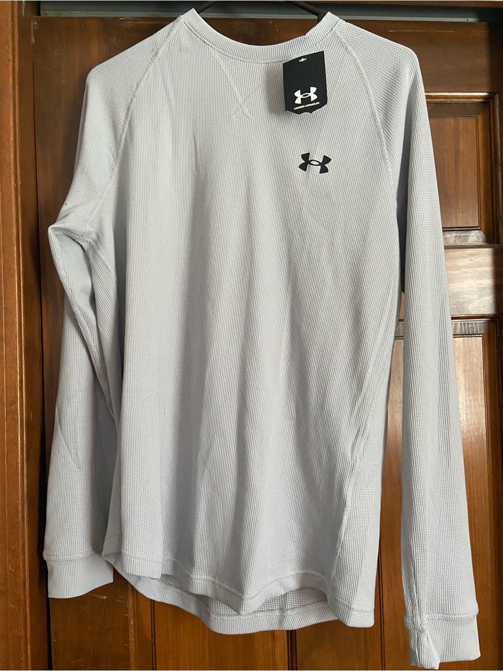 Under Armour Men’s Long Sleeve Performance Shirt - Light Gray